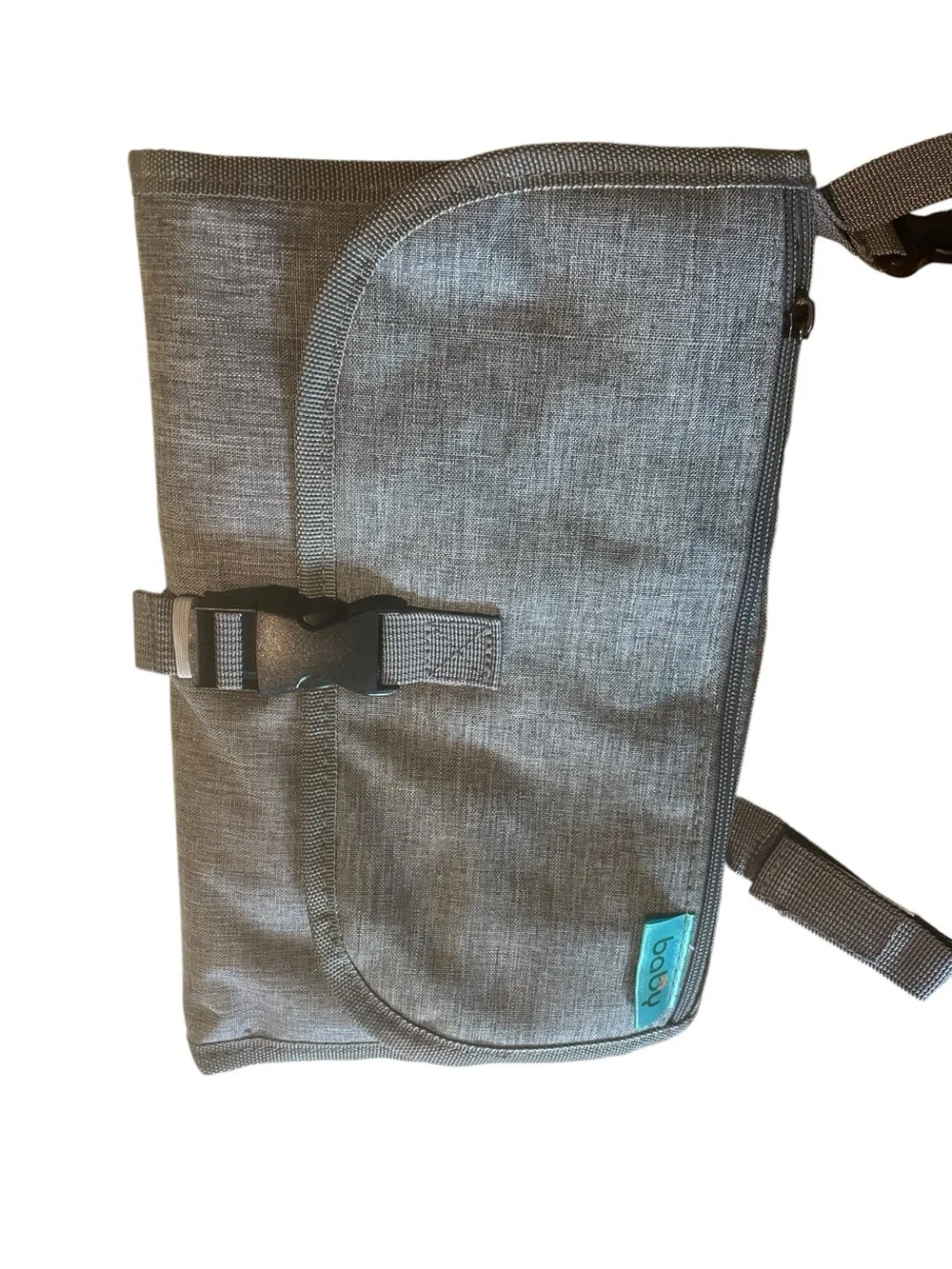 Kopi baby backpack (paid $40) plus changing pad ($24) excellent condition grey